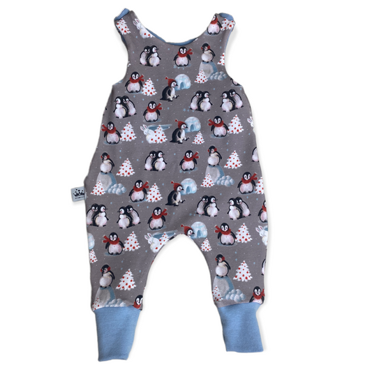 Baby Strampler Pinguin 