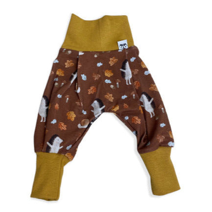 kinderhose igel herbst 