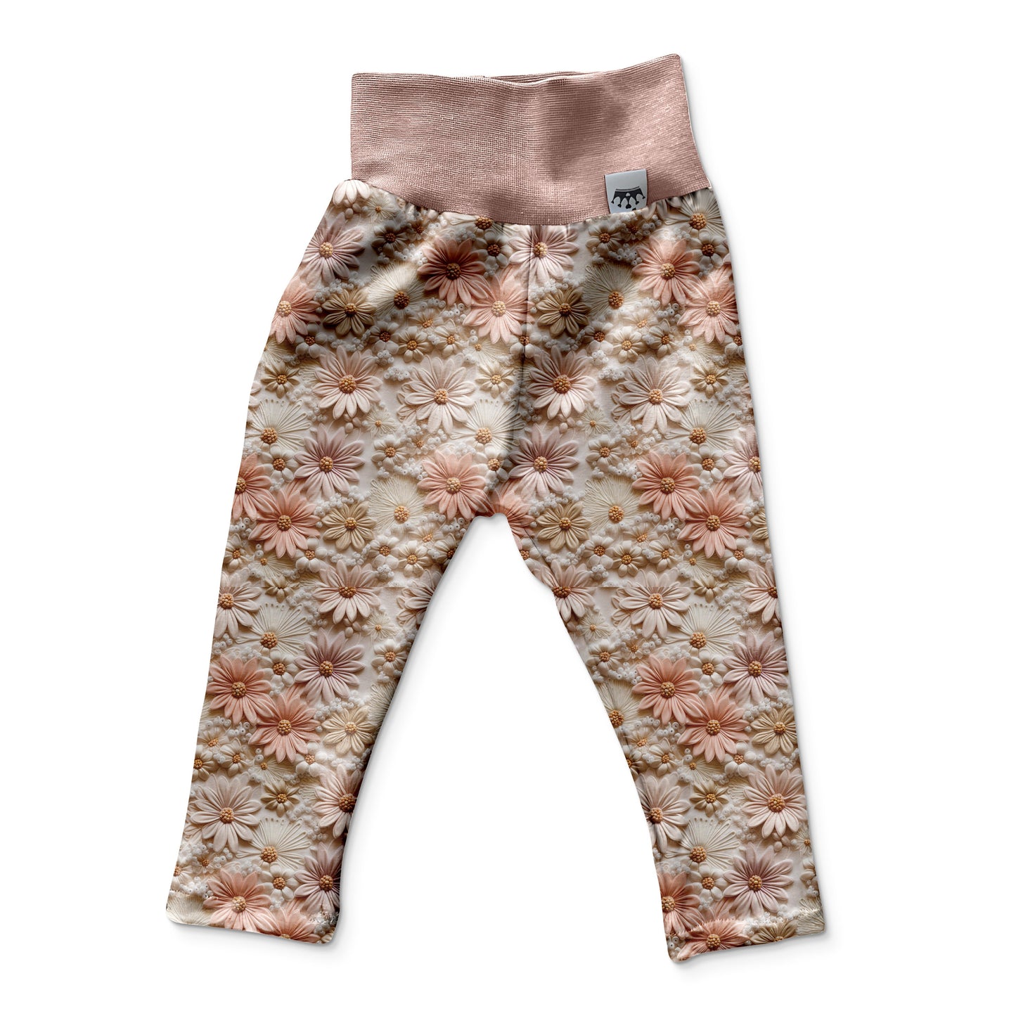 Leggings mädchen  3d blume